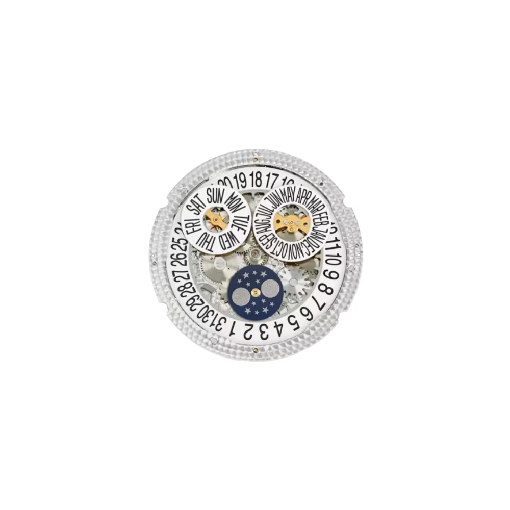 Patek Philippe Annual Calendar Moonphase Rose Gold Brown Leather Men's Watch 5205R-001 40mm - Image 4