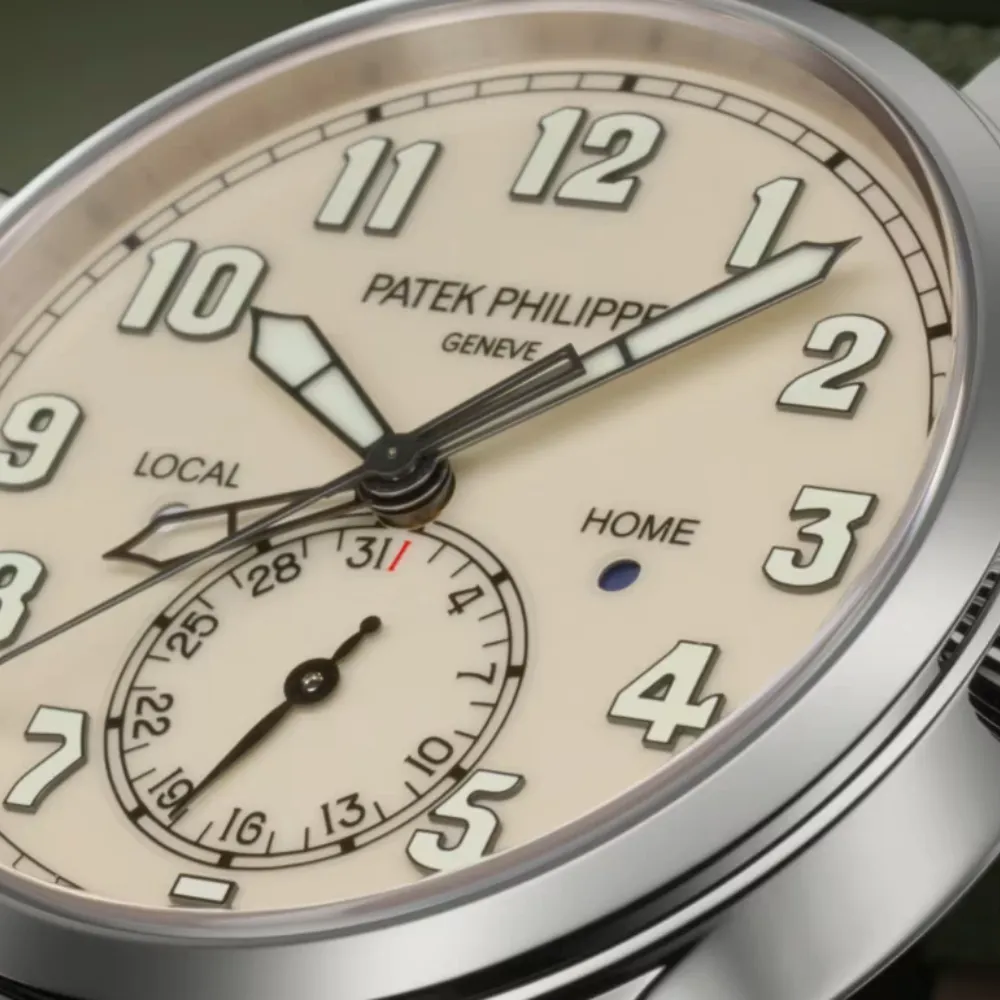 Complications Clatrava Pilot Travel Time White Gold Ref. 5524G-010 - Image 9