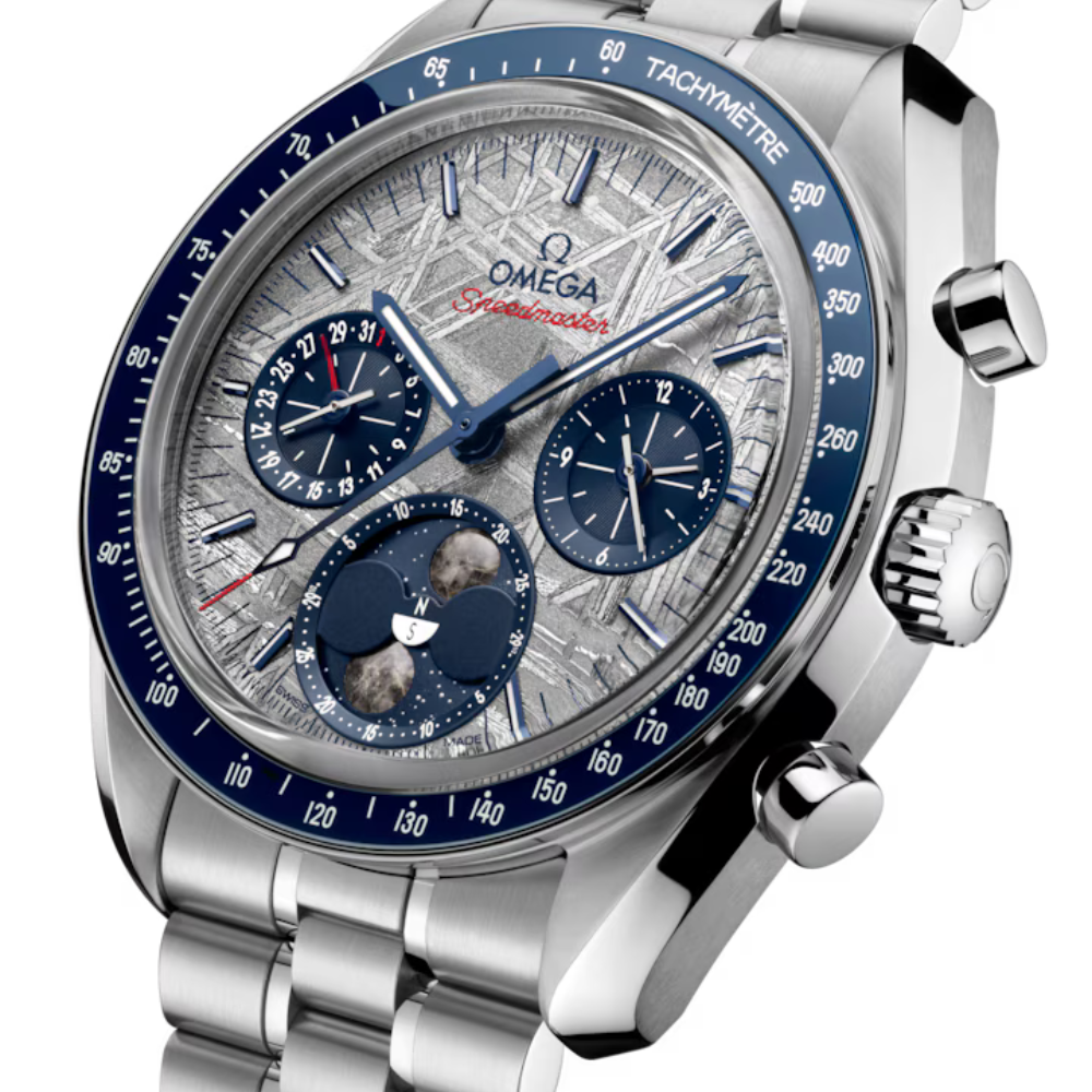 Speedmaster Moonphase 43 Steel On Steel Ref. 304.30.43.52.06.001 - Image 3
