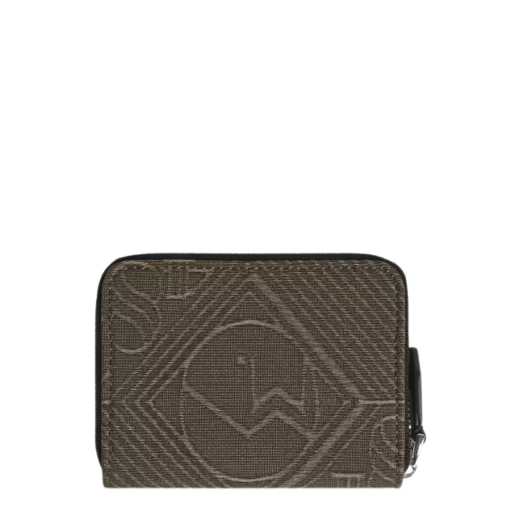 Montblanc 4810 Jacquard Mini Wallet 2cc With Zip – Khaki - Image 3