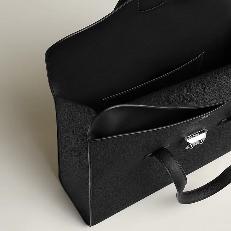 Hermes Sac A Depeches Light 1-36 Briefcase - Image 8