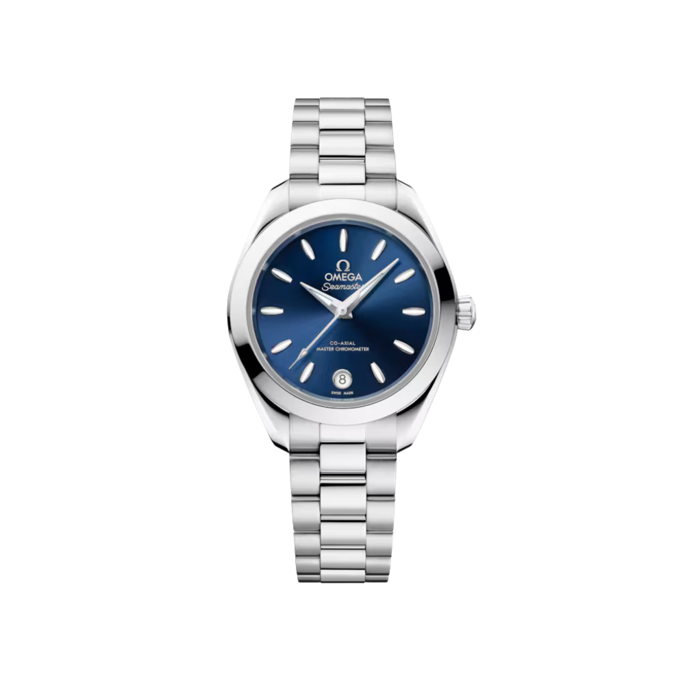 Seamaster Aqua Terra 150M 30 mm, steel on steel Ref. 220.10.30.20.03.001