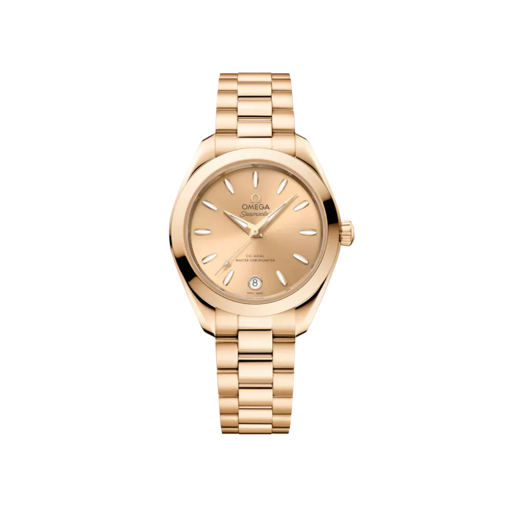 Seamaster Aqua Terra 150M 30 mm Moonshine Gold Ref. 220.50.30.20.08.001