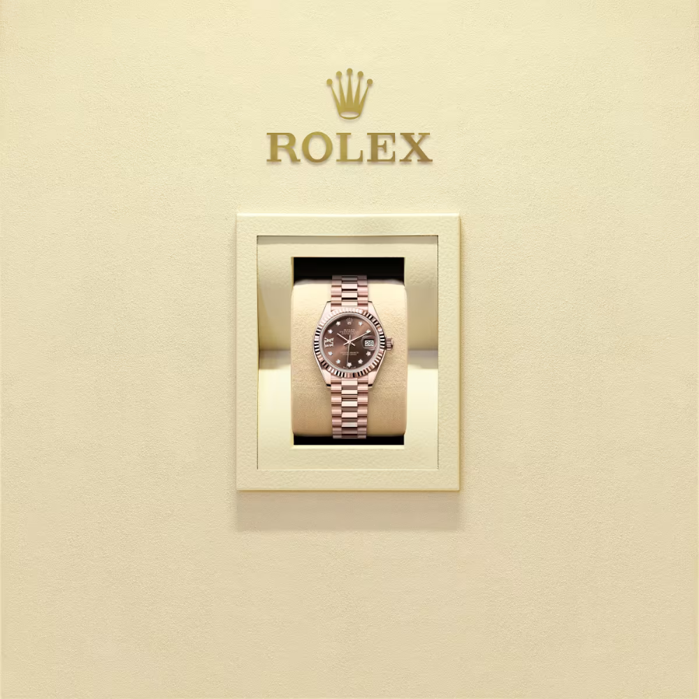 Rolex Lady-Datejust Everose Gold Ref#279175-0002 - Image 8